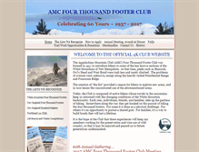 Tablet Screenshot of amc4000footer.org